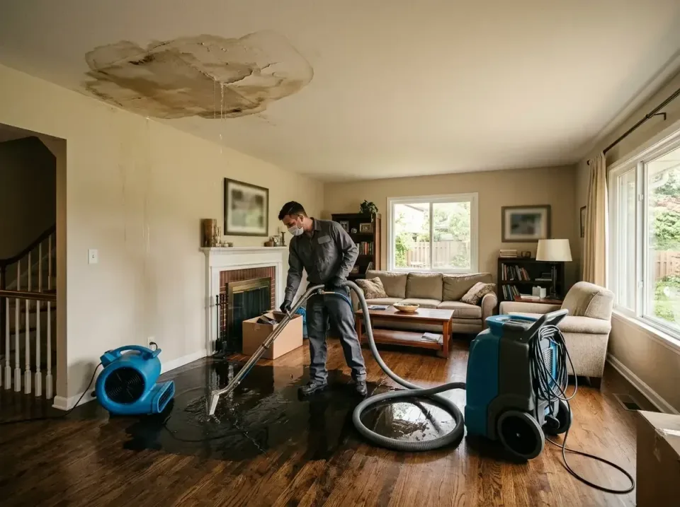 attic-pipe-burst-ceiling-drip-008 — frequently asked questions, Water Damage Restoration & Carpet Care in Englewood, NJ